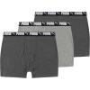 imagePUMA mens Big ampamp Tall 3 Pack Cotton Stretch Boxer BriefsPuma BlackHeather Grey