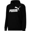 imagePUMA mens Essentials Logo Fleece Hoodie Available in Big ampamp TallCotton Black