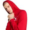 imagePUMA mens Essentials Logo Fleece Hoodie Available in Big ampamp TallFor All Time Red Ss25