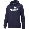 imagePUMA mens Essentials Logo Fleece Hoodie Available in Big ampamp TallPeacoat