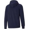 imagePUMA mens Essentials Logo Fleece Hoodie Available in Big ampamp TallPeacoat