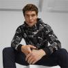imagePUMA mens Essentials Logo Fleece Hoodie Available in Big ampamp TallPuma Blackss24 All Over Print