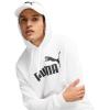 imagePUMA mens Essentials Logo Fleece Hoodie Available in Big ampamp TallPuma White Ss25
