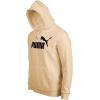 imagePUMA mens Essentials Logo Fleece Hoodie Available in Big ampamp TallSand