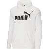 imagePUMA mens Essentials Logo Fleece Hoodie Available in Big ampamp TallWhite