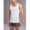 imagePuma Mens 3 Pack Ribbed Tank TopsWhite