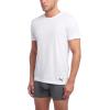 imagePuma Mens Mens 3 Pack Crew Neck TShirtsWhite