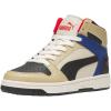 imagePuma UnisexChild Rebound Layup Mid ShoesAlpine Snowpuma Blacktoasted Almond
