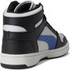 imagePuma UnisexChild Rebound Layup Mid ShoesCool Light Grayblazing Bluepuma Black