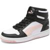 imagePuma UnisexChild Rebound Layup Mid ShoesPuma Blackrose Dust