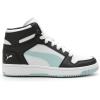 imagePuma UnisexChild Rebound Layup Mid ShoesPuma Whitefrosted Dewpuma Black