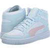imagePuma UnisexChild Rebound Layup Mid ShoesPuma Whitefrosty Pinkdewdrop