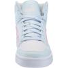 imagePuma UnisexChild Rebound Layup Mid ShoesPuma Whitefrosty Pinkdewdrop