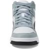 imagePuma UnisexChild Rebound Layup Mid ShoesPuma Whitepuma Blackcool Mid Gray