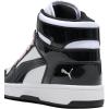 imagePuma UnisexChild Rebound Layup Mid ShoesPuma Whitepuma Blackpale Pink