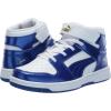 imagePuma UnisexChild Rebound Layup Mid ShoesPuma Whitesurf the Webpuma Team Gold