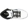 imagePuma UnisexChild Rebound Layup Mid ShoesWhiteBlack