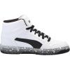 imagePuma UnisexChild Rebound Layup Mid ShoesWhiteBlack