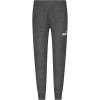 imagePUMA Boys Core Logo Jogger Side Seam Pockets Elastic Waistband Pull on PantCharcoal Grey
