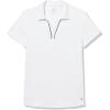 imagePUMA Girls Cloudspun Piped Ss PoloWhite Glow