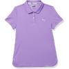 imagePUMA Girls Essential PoloLavender Alert