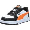 imagePUMA Kids Boys Caven 20 Lace Up Sneakers Shoes Casual  BlackPuma Whiterickie Orangepuma Black