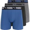 imagePUMA Mens 3 Pack Athletic Fit Boxer BriefsStar Sapphire