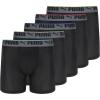 imagePUMA Mens 360 Sport Mesh 5 Pack Boxer BriefsBlackCastlerockBright