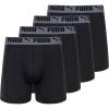 imagePUMA Mens 4 Pack Active Stretch Boxer BriefsBlack