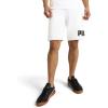 imagePUMA Mens Big Logo Fleece 10quot Shorts Available in Big ampamp TallPuma White Ss25