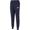 imagePUMA Mens Essentials Fleece Sweatpants Available in Big ampamp TallPeacoat Closed Leg Ah21