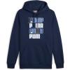 imagePUMA Mens Essentials Logo Fleece Hoodie Available in Big ampamp TallClub Navyss24 Ll