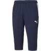 imagePUMA Mens Teamliga 34 Training PantPeacoatpuma White