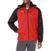 imagePUMA Mens Teamliga All Weather JacketRedBlack