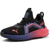 imagePUMA Softride Enzo Sneaker BlackRed Fire 6 US Unisex Big KidPuma Blackblue Crystalpeach Frost
