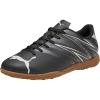 imagePUMA UnisexChild Attacanto Indoor Training Soccer ShoePuma Blacksilver Mist