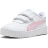 imagePUMA UnisexChild Carina Hook and Loop SneakerPuma Whiterose Mauvecool Weather