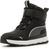 imagePUMA UnisexChild Evolve Boot Alternative Closure Snow ShoePuma Blackstrong Graypuma White