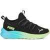 imagePUMA UnisexChild One4all Slip onBlacklimeaqua