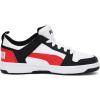 imagePUMA UnisexChild Rebound Layup SneakerPuma Whitepuma Blackhigh Risk Red