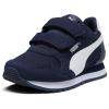 imagePUMA UnisexChild St Runner Hook and LoopNavywhite Mesh Ss25