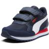 imagePUMA UnisexChild St Runner Hook and LoopNavywhite Nylon Ss25