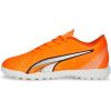 imagePUMA UnisexChild Ultra Play Firm Artificial Ground SneakerUltra OrangePuma WhiteBlue Glimmer