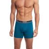imagePUMA mens 3 Pack Performance Boxer BriefsRedGreyTeal