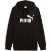 imagePUMA mens Essentials Logo Fleece Hoodie Available in Big ampamp TallPuma Black Ss25