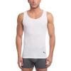 imagePuma Mens 3 Pack Ribbed Tank TopsWhite
