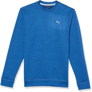 imagePUMA Boys Cloudspun CrewneckBright Cobalt Heather