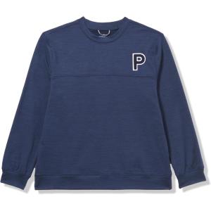 imagePUMA Boys Cloudspun CrewneckDeep Navy
