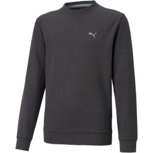 imagePUMA Boys Cloudspun CrewneckPuma Black Heather