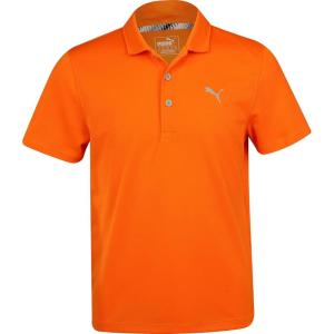 imagePUMA Boys Essential PoloVibrant Orange